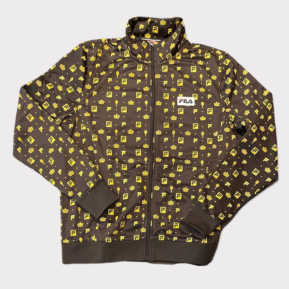 Men's Fila / Urban Outfitters Tennis Racket Track Jacket - Size Small